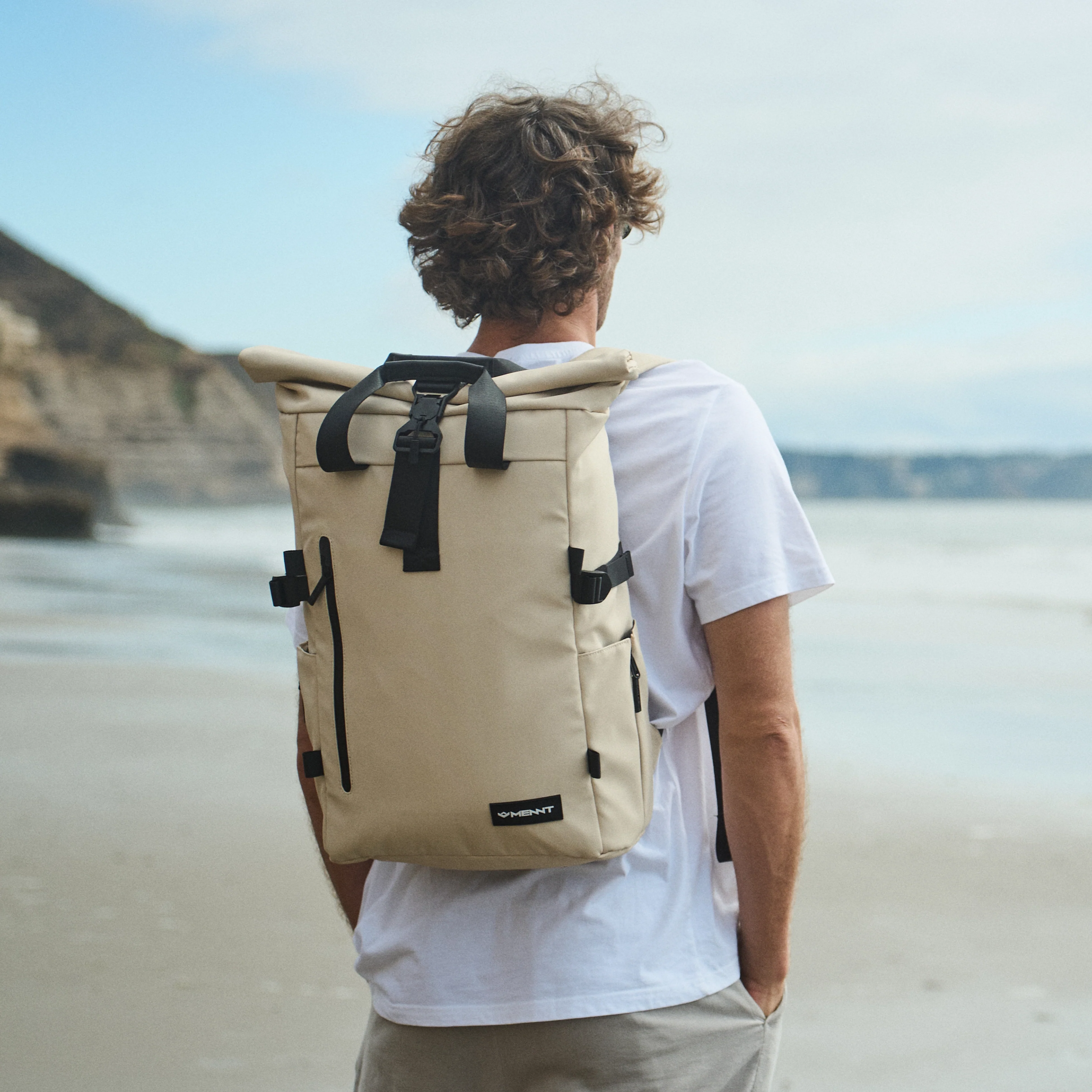 MOCHILA ROLL BAG - SAND BEIGE - Image 14