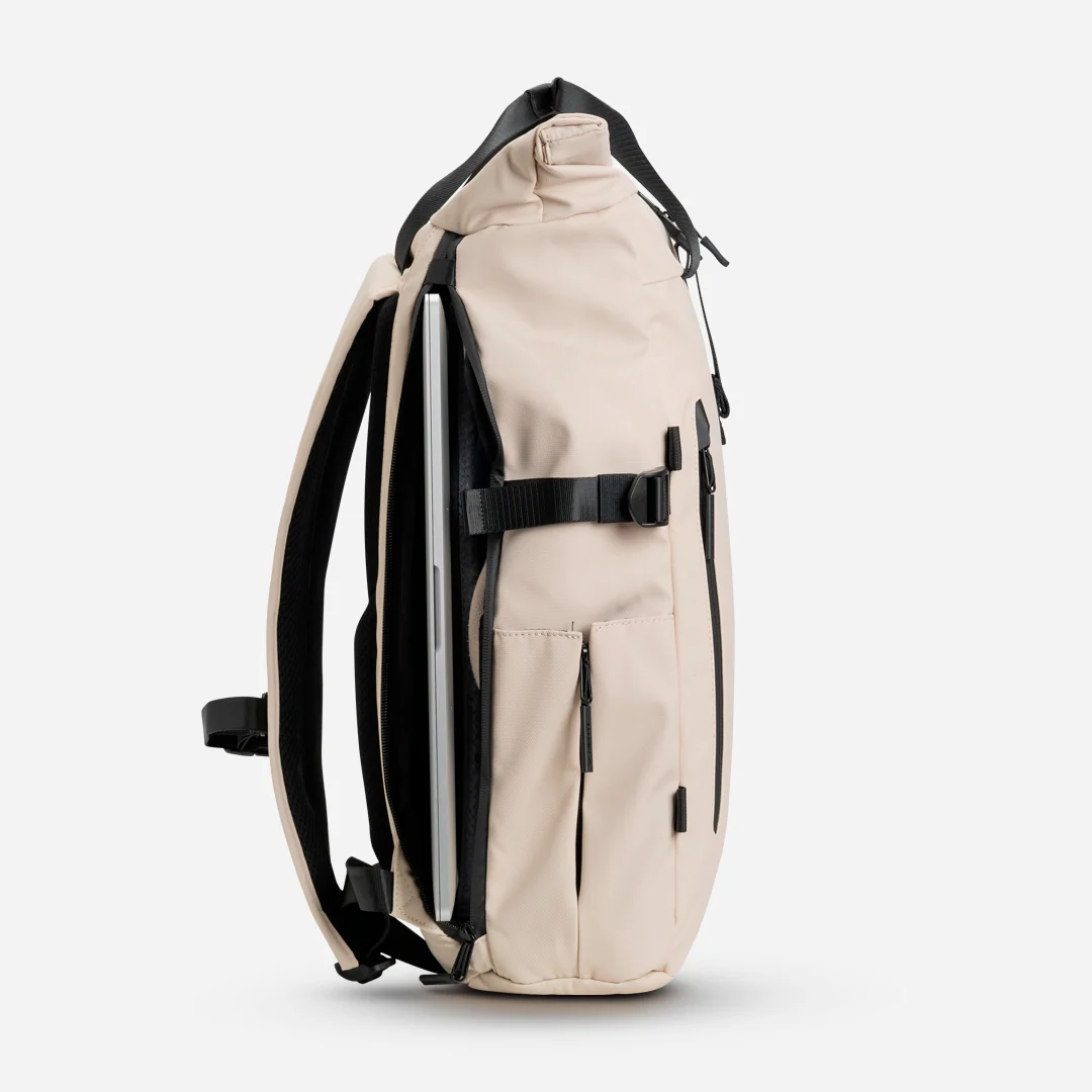 MOCHILA ROLL BAG - SAND BEIGE - Image 6