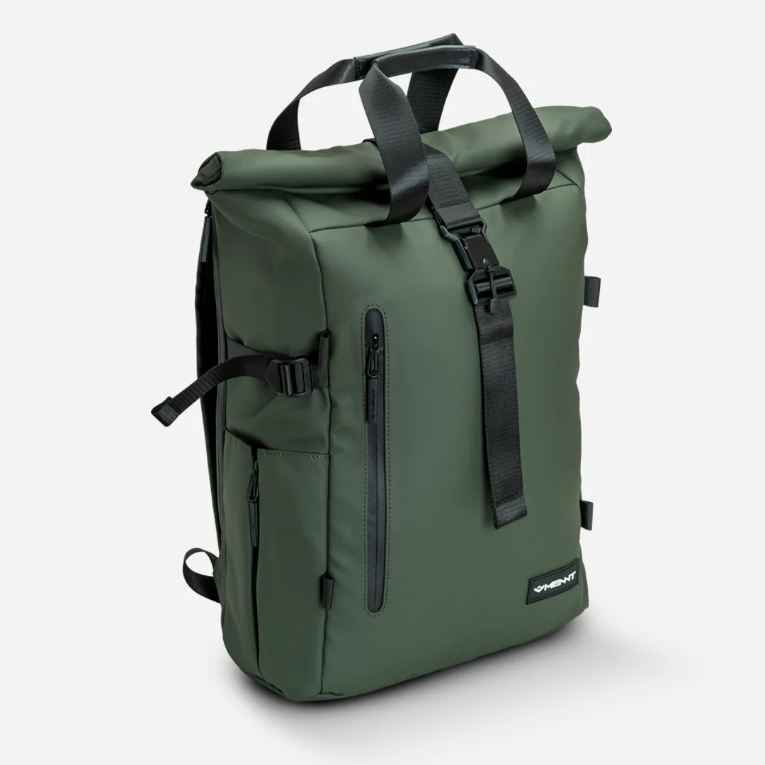 MOCHILA ROLL BAG - OLIVE GREEN - Image 4