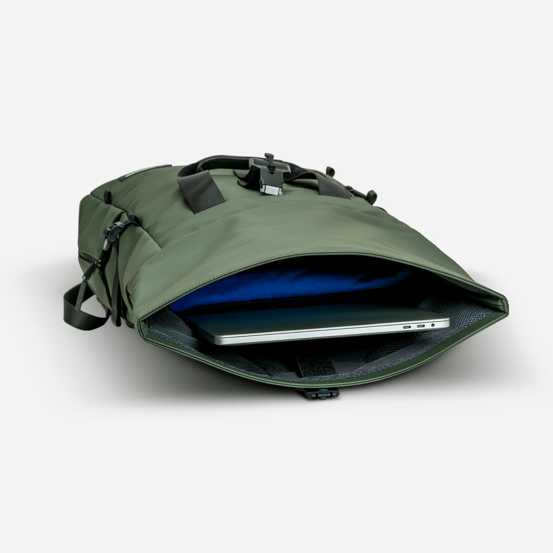 MOCHILA ROLL BAG - OLIVE GREEN - Image 8